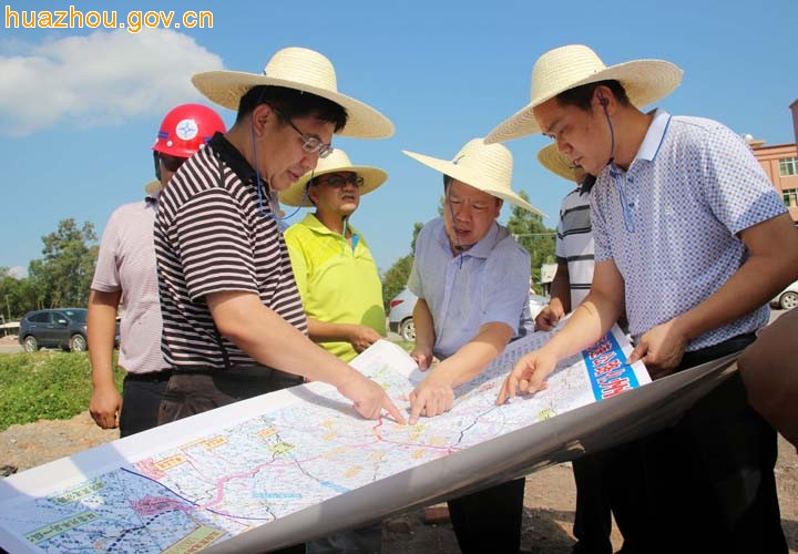 邓永明调研汕湛高速化州段征地拆迁工作