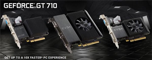 NVIDIA正式发布GT710显卡：10倍于集显性能