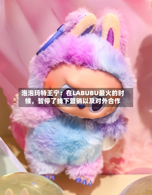 泡泡玛特王宁：在LABUBU最火的时候，暂停了线下营销以及对外合作-第1张图片